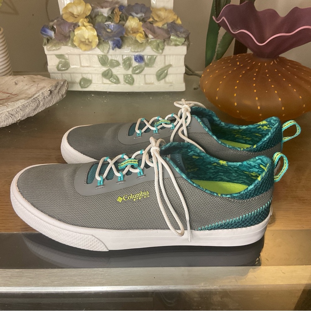 COLUMBIA WOMENS SLACK WATER PFG BOAT SHOES SZ 7.5 - Picture 3 of 8